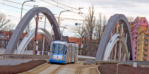 Projekt planu transportowego dla Wrocławia z błędami