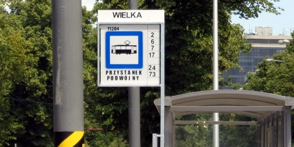 Przeniesiono przystanek na Wielkiej