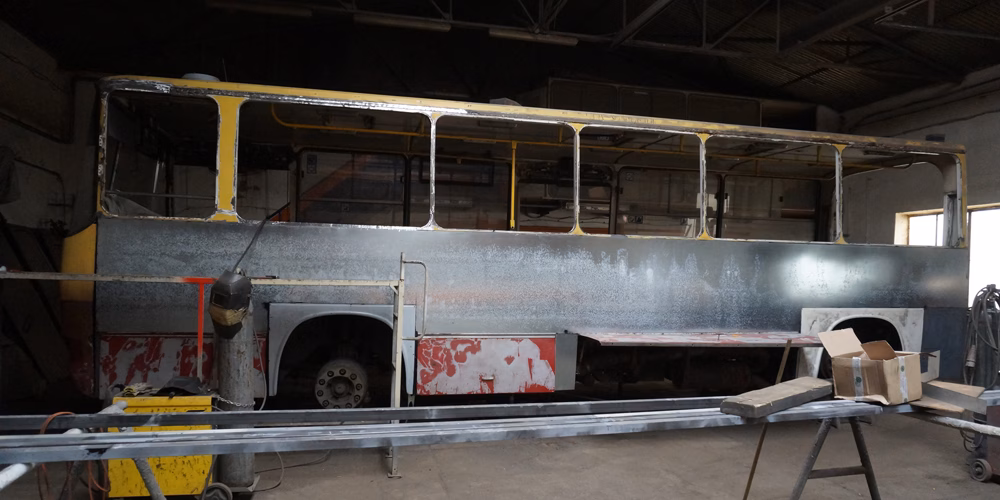Remonty zabytkowych wrocławskich autobusów