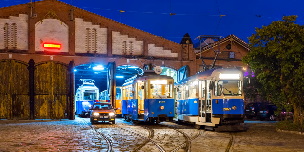 Październikowa nocka tramwajowa