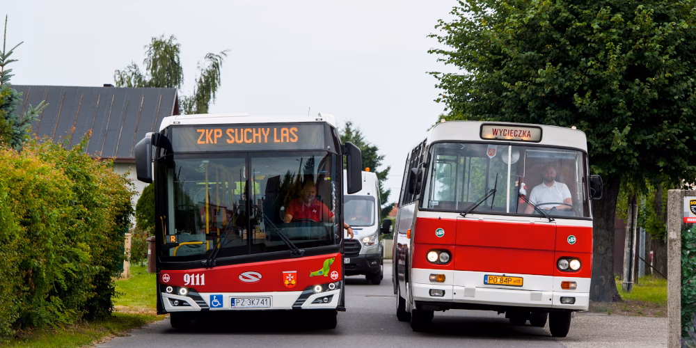 Zabytkowym Autosanem do Oławy