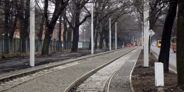 Tramwaj na Sępolno na razie nie pojedzie