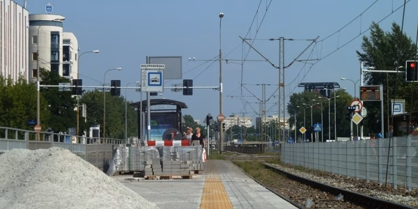 Dłuższy przystanek Małopanewska