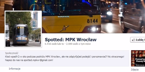 Pasażerowie tramwajów i autobusów szukają się w sieci