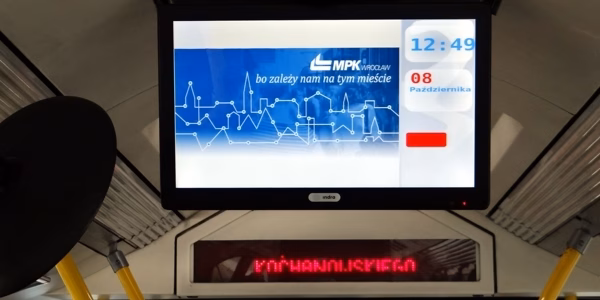 W pojazdach będą informacje o utrudnieniach