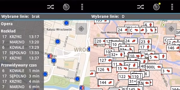 Aplikacja BusLive lepsza od systemu MPK